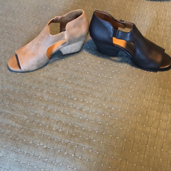 NATURAL SOUL SHOES- BLACK & TAN - Picture 11 of 16